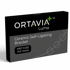 Ortavia Luma Ceramic Self Ligating Bracket