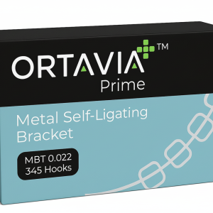 Ortavia Prime Stainless Steel Self Ligating Bracket